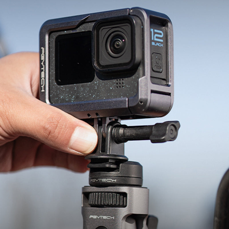 PGYTECH P-GM-171 Action Camera Heavy-Duty Clamp Mount for Motorcycle Creative Shooting PGYTECH P-GM-171 Action Camera Heavy-Duty Clamp Mount for Motorcycle Creative Shooting